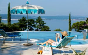 Grand Hotel Kvarner Palace, direkt am Meer in Crikvenika, Kvarner Riviera, Kroatien