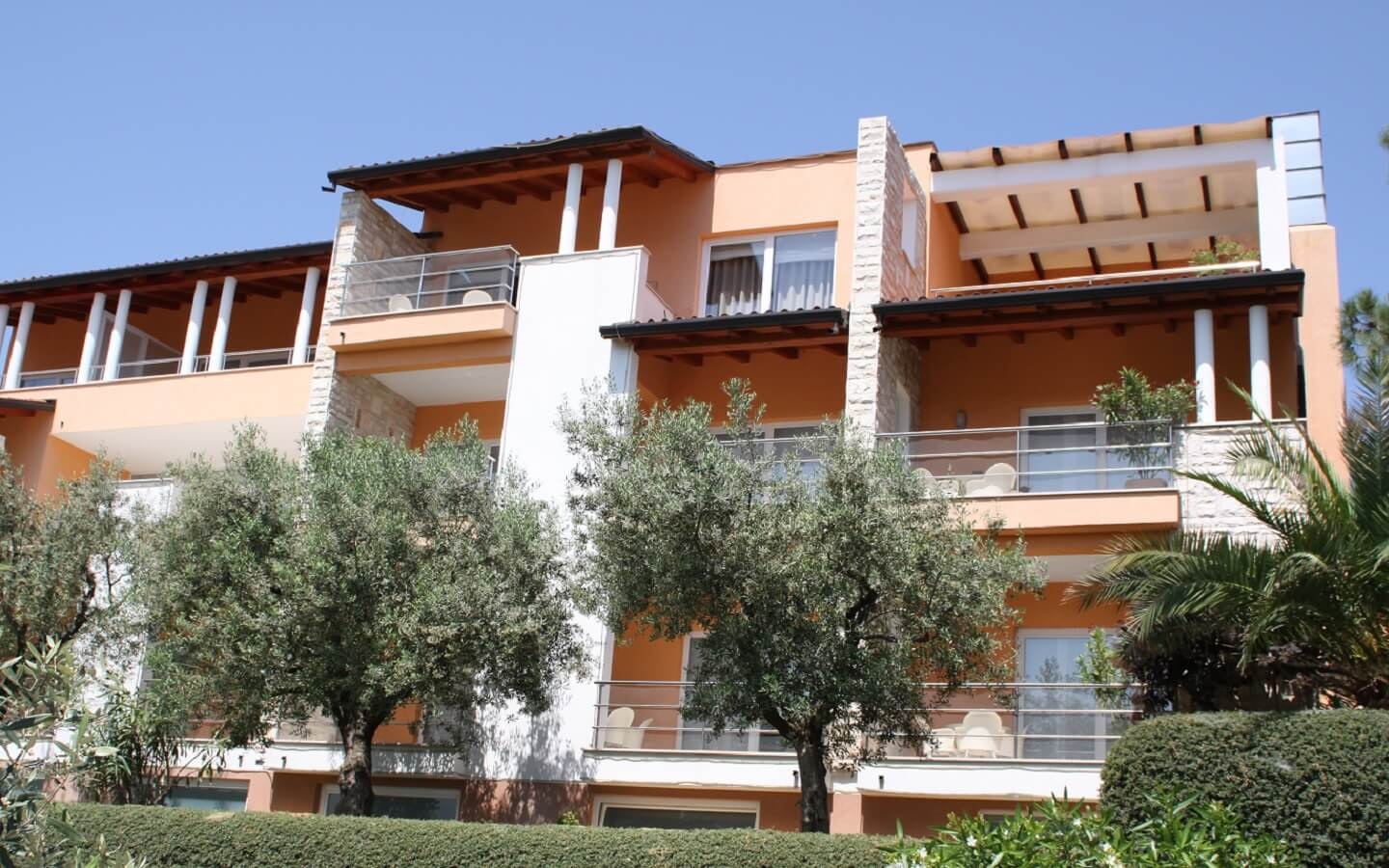 En-Suite Hotel Villa Annette, mit schönem Meerblick in Rabac, Ostküste Istrien, Kroatien.
