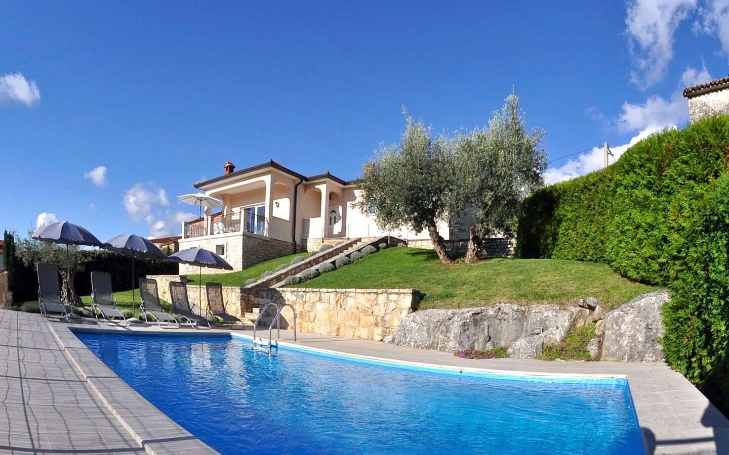 Villa Tatjana, Ferienhaus mit Pool in Vizinada, Istrien, Kroatien